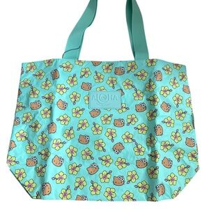 ALOHA Collection Mint Green Floral Tote